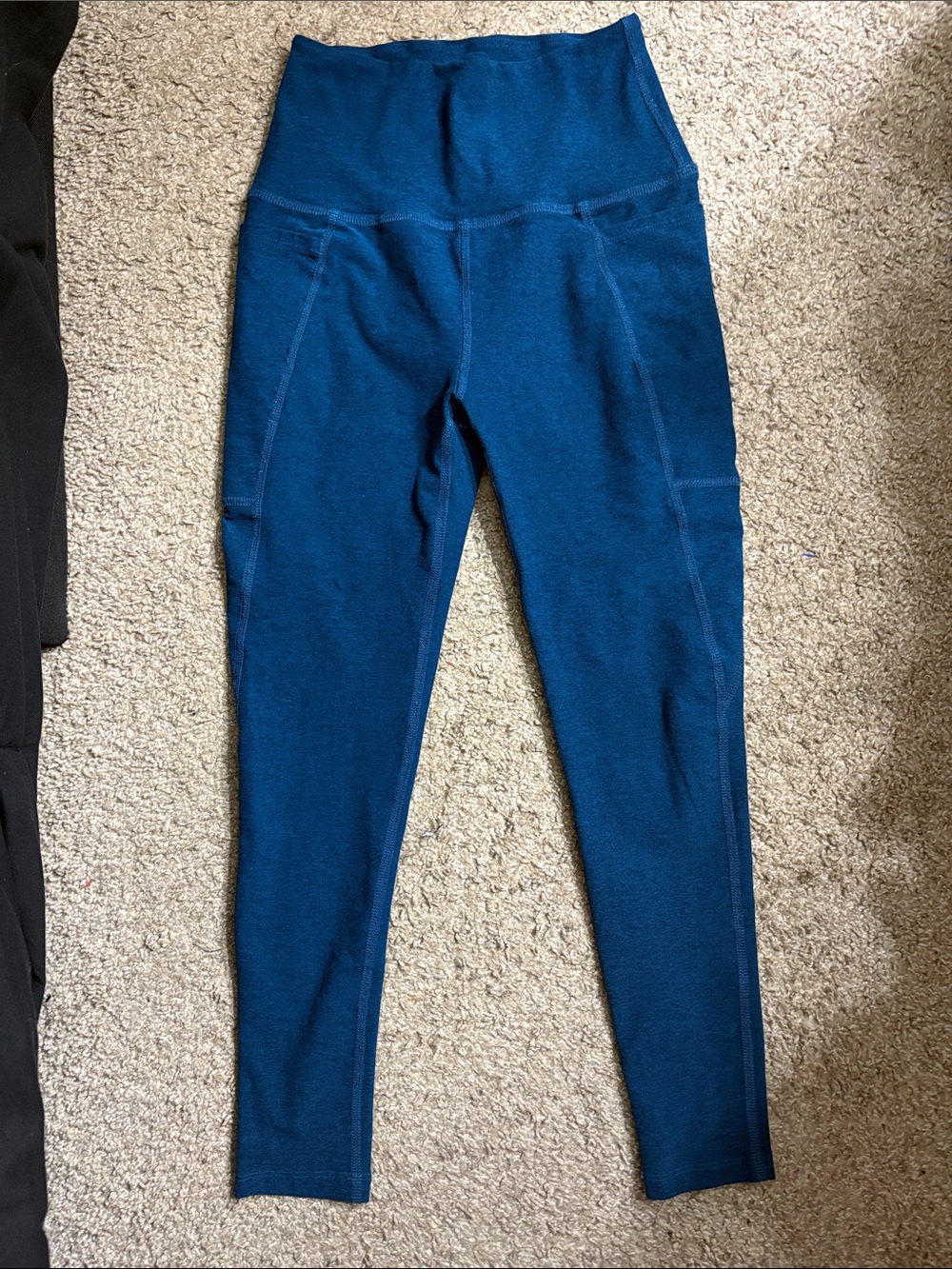 Beyond Yoga Blue Spacedye Leggings Size Small
